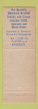 Matchbook Cover - Ancona's Restaurant Italian pizza Kansas City MO