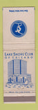 Matchbook Cover - Lake Shore Club Chicago IL WEAR