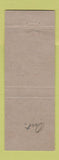 Matchbook Cover - The Thomas Company Bracebridge Muskoka AB