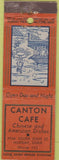Matchbook Cover - Canton Cafe Murray UT Chinese food