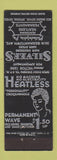Matchbook Cover - Silver's Hair Salon Philadelphia PA girlie