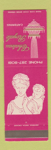 Matchbook Cover - Chateau Royale Catering Chicago IL SAMPLE