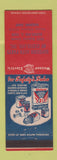 Matchbook Cover - Wagner Electric Auto Parts Cleveland OH