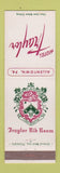 Matchbook Cover - Hotel Traylor Allentown PA Traylor Rib Room