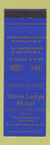 Matchbook Cover - Stone Lodge Motel Mechanicsburg PA