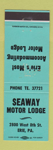 Matchbook Cover - Seaway Motor Lodge Erie PA WEAR