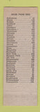 Matchbook Cover - Clyde Porter's Parking Lot Erie PA ADVANCE