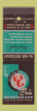 Matchbook Cover - Erie Restaurant Erie PA
