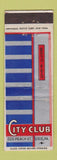Matchbook Cover - City Club Erie PA