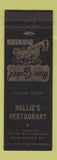 Matchbook Cover - Nellie's Restaurant Weiglestown PA