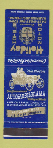 Matchbook Cover - Holiday Motor Hotels Harrisburg PA