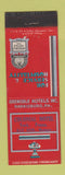 Matchbook Cover - Colonial Hotel York PA Grenoble