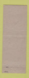 Matchbook Cover - Cabins STOCK CUT