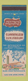 Matchbook Cover - Interstate Restaurants Chicago IL