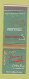 Matchbook Cover - Town and Country Carlton House Pittsburgh PA
