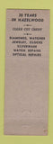 Matchbook Cover - Lipman's Optometrist Pittsburgh PA WEAR