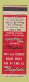 Matchbook Cover - Raybestos Allentown PA Brake Shoes