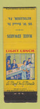 Matchbook Cover - Marie Edwards Restaurant Bethlehem PA WEAR