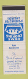 Matchbook Cover - The Dutch Cupboard Carlisle PA #2
