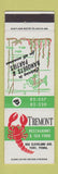 Matchbook Cover - Tremont Restaurant Seafood York PA lobster