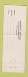 Matchbook Cover - Pennsylvania Ridgerunners Travel Club Muncy PA