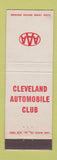 Matchbook Cover - Cleveland Automobile Club OH AAA