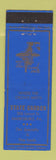 Matchbook Cover - State Garden Harrisburg PA restaurant
