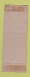 Matchbook Cover - The Blue Bird The Spa Wilkes Barre PA WORN