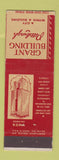 Matchbook Cover - Grant Building Pittsburgh PA WEAR