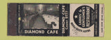Matchbook Cover - Diamond Cafe Pittsburgh PA WORN