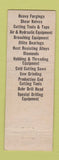 Matchbook Cover - Geo Desautels Indianapolis IN Muncie Fort Wayne forgings