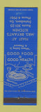 Matchbook Cover - Mrs Bryants Kitchen Statesboro GA