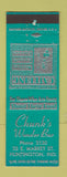 Matchbook Cover - Chunk's Wonder Bar Huntington IN low phone #