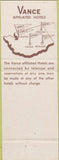 Matchbook Cover - The Ridpath Hotel Spokane WA