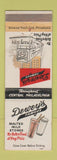Matchbook Cover - Dewey's Famous Malted Milk Store Philadelphia PA WEAR