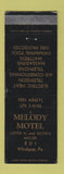 Matchbook Cover - Melody Motel Windgap PA WEAR
