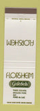 Matchbook Cover - Florsheim Shoes Graebels Fond Du Lac WI Mequon Park