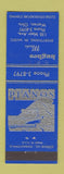 Matchbook Cover - Hughes Music Pianos Warren OH