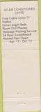 Matchbook Cover - Wilson Motel Maryville MO
