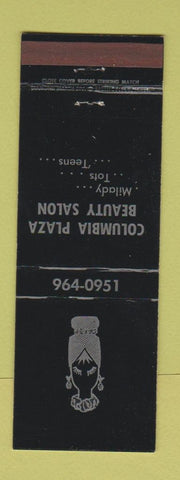 Matchbook Cover - Columbia Plaza Beauty Salon