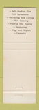 Matchbook Cover - Columbia Plaza Beauty Salon