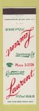 Matchbook Cover - Laurent Restaurant New York City