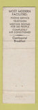 Matchbook Cover - Dorm'e Motel Erie PA WEAR