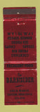Matchbook Cover - The Barnsider Dayton OH WEAR