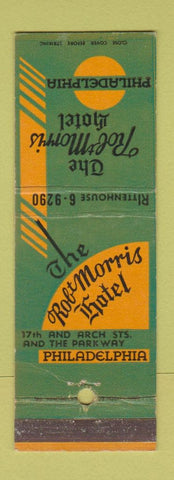 Matchbook Cover - Robert Morris Hotel Philadelphia PA