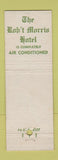 Matchbook Cover - Robert Morris Hotel Philadelphia PA