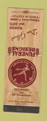 Matchbook Cover - FTD Flowers Don Gilbert Festus MO