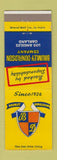 Matchbook Cover - Brumley Donaldson Los Angeles Oakland CA