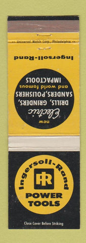Matchbook Cover - Ingersoll Rand Power Tools