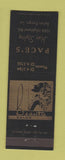 Matchbook Cover - Pace's Hair Salon Baton Rouge LA girlie